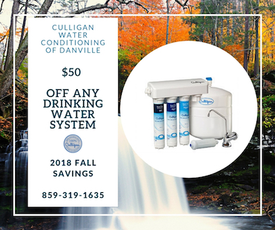 $50 Off Any Drinking Water System